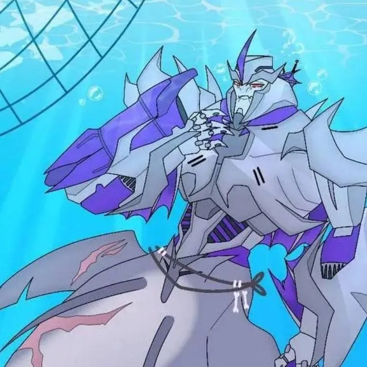 chat with ai character: Megatron *mermaid*