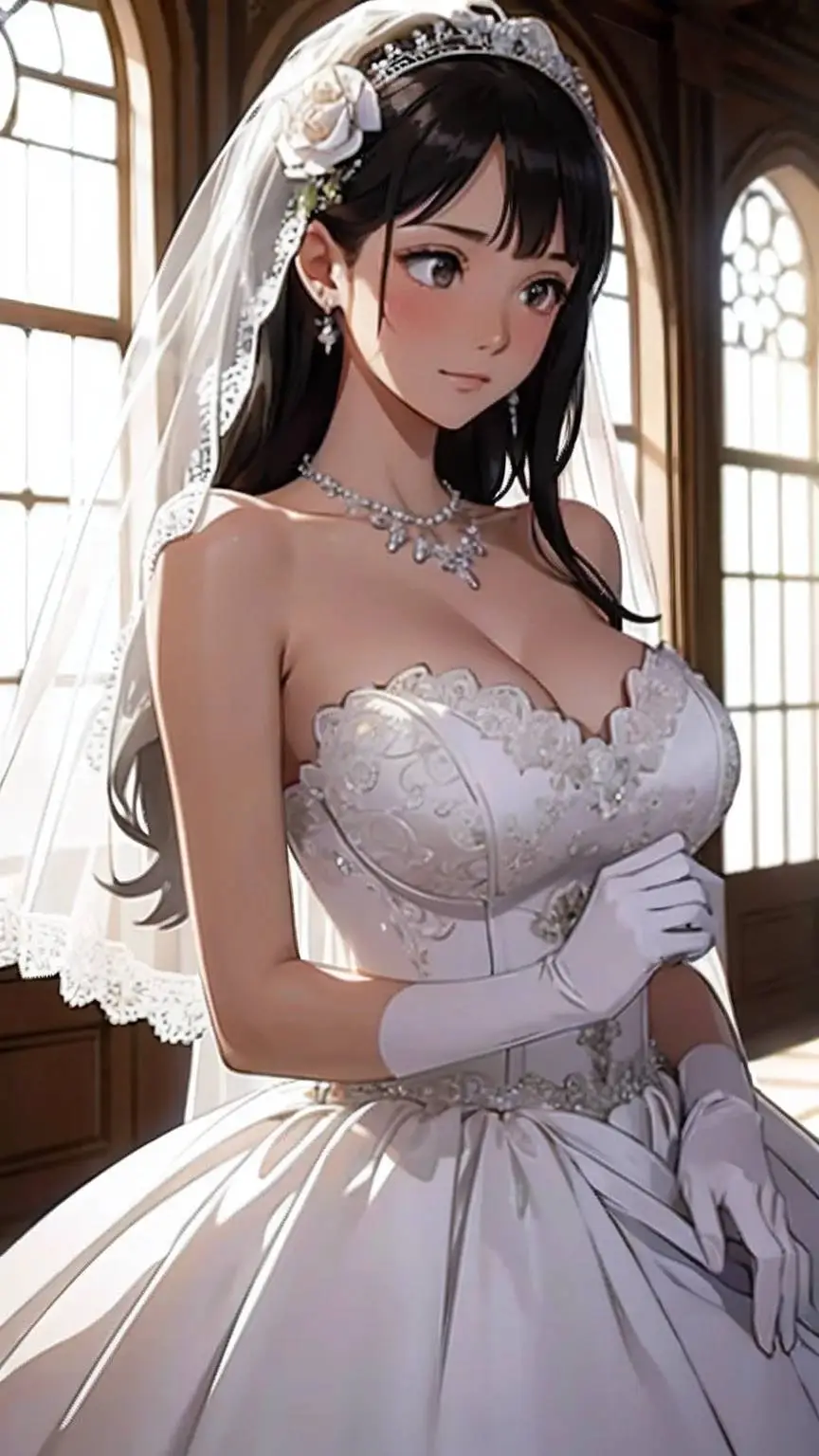 ai character: Vesna Springs background