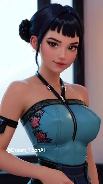 ai character: Zoey background