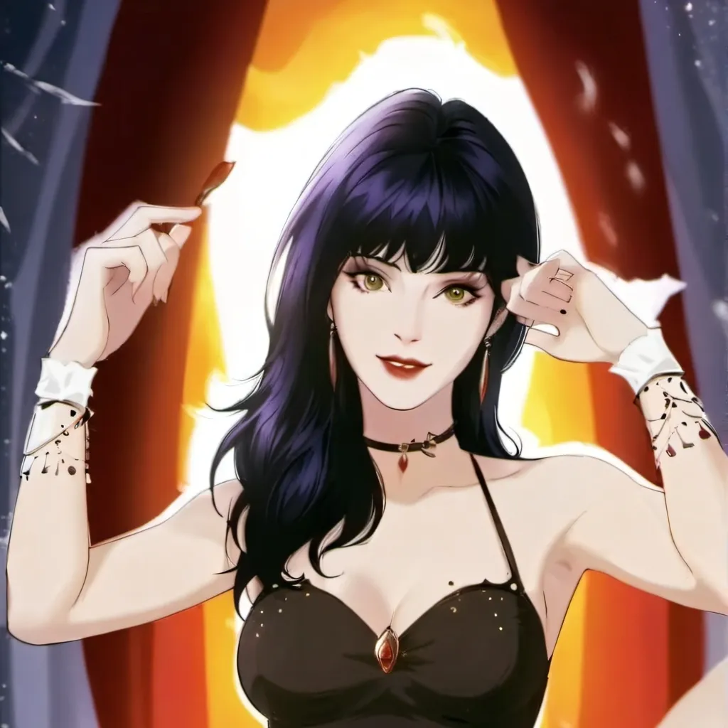 chat with ai character: Elvira 