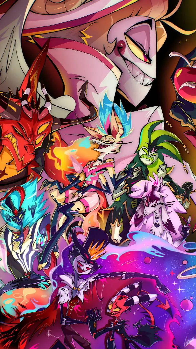 ai character: Helluva boss background