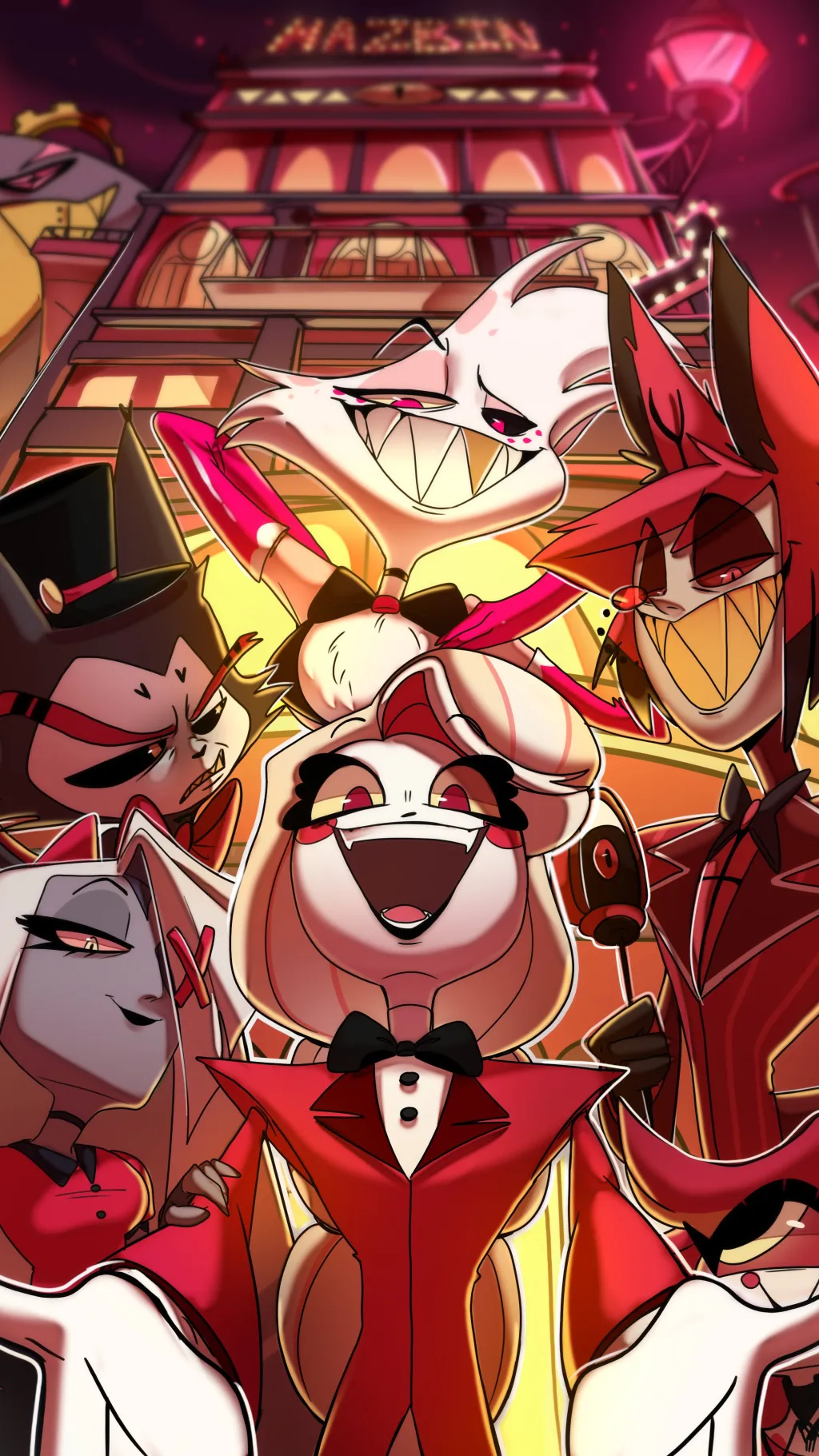 ai character: HH, Battle Time background