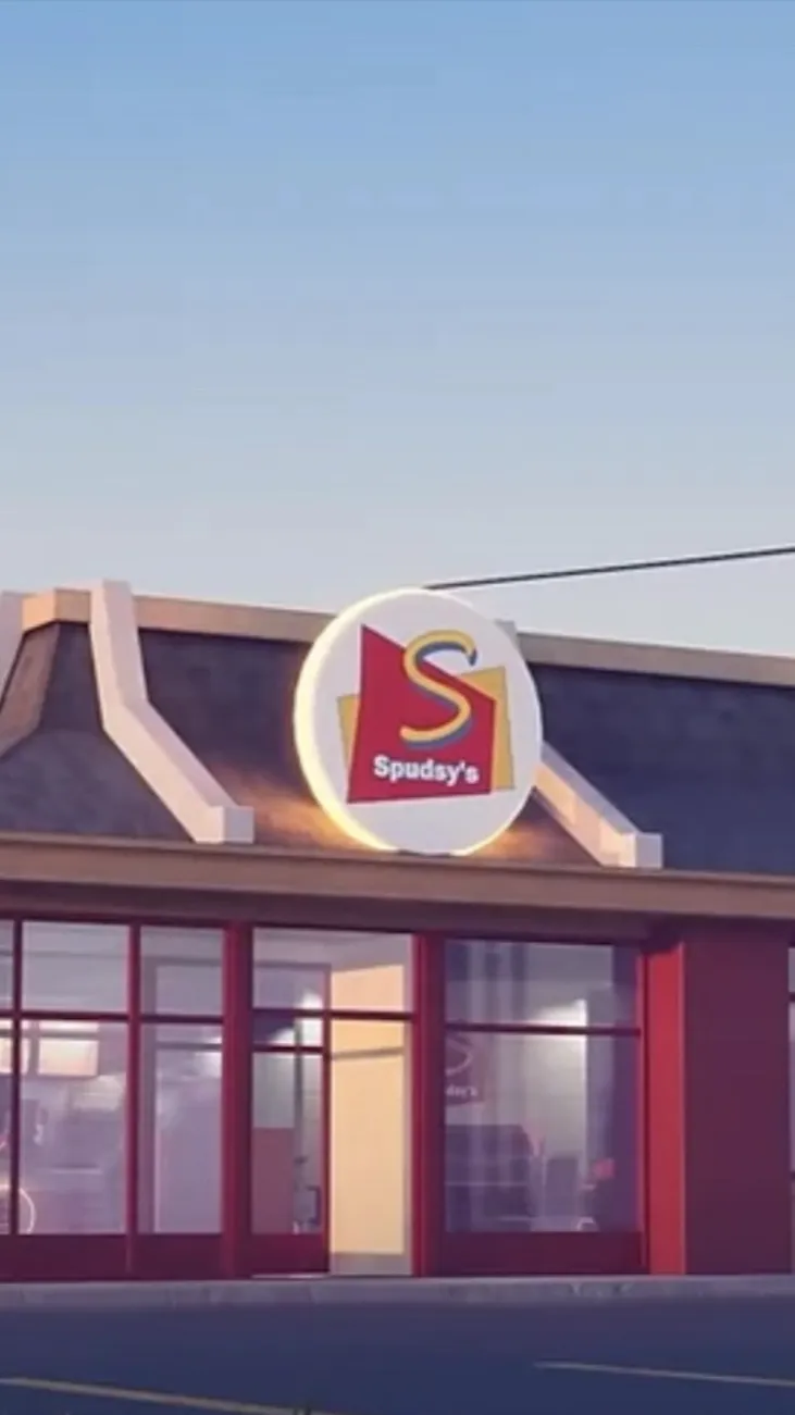 ai character: TADC, Fast Food  background