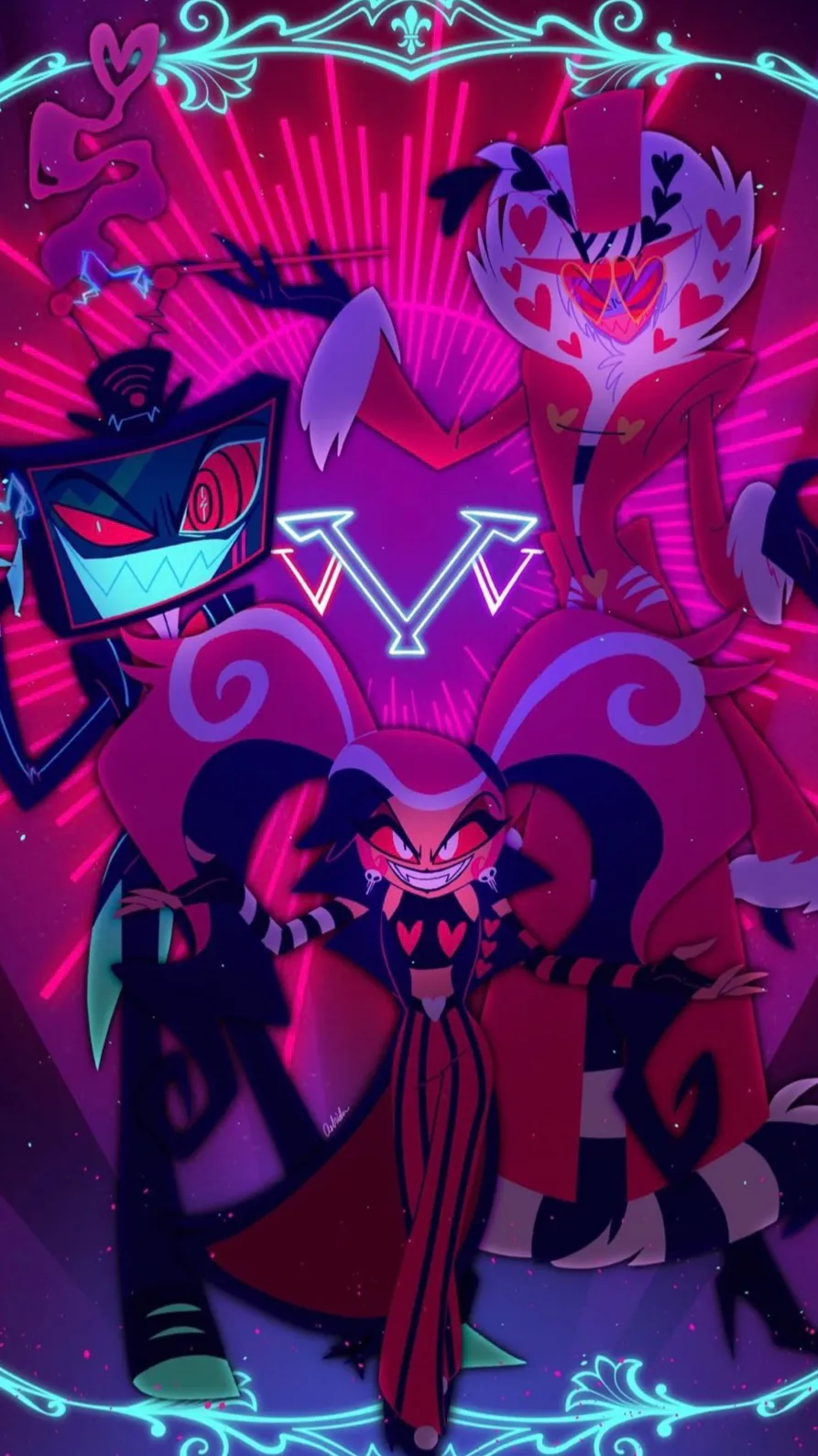 ai character: The Vees background