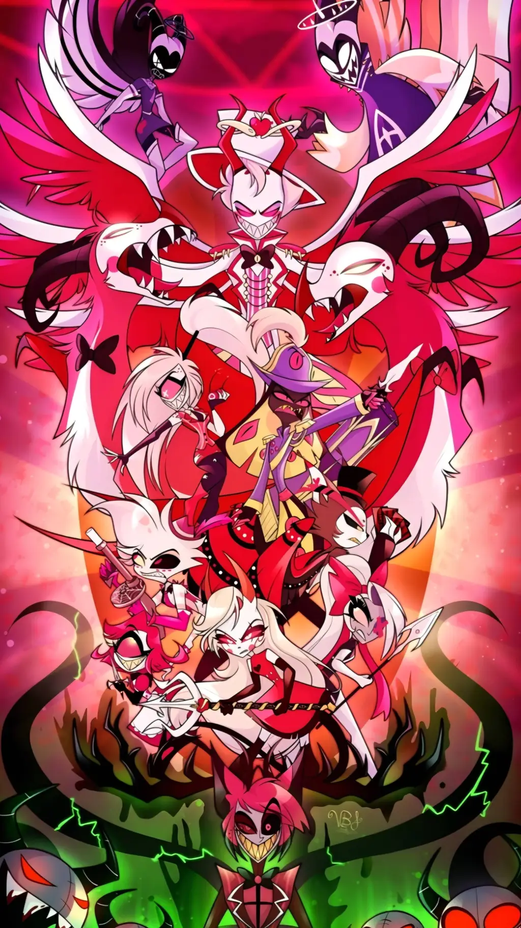 ai character: HH, High school background