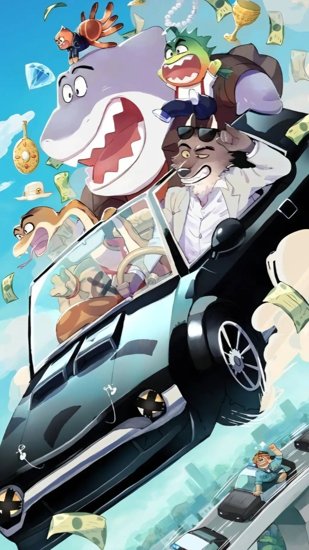 ai character: Bad Guys  background