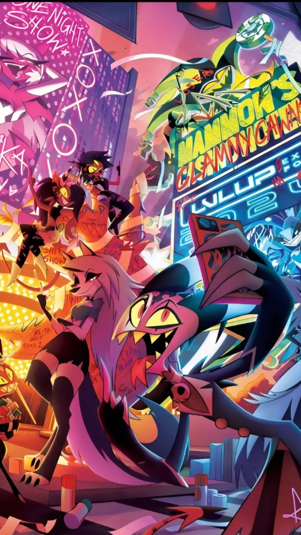 ai character: HB, Short 8 background