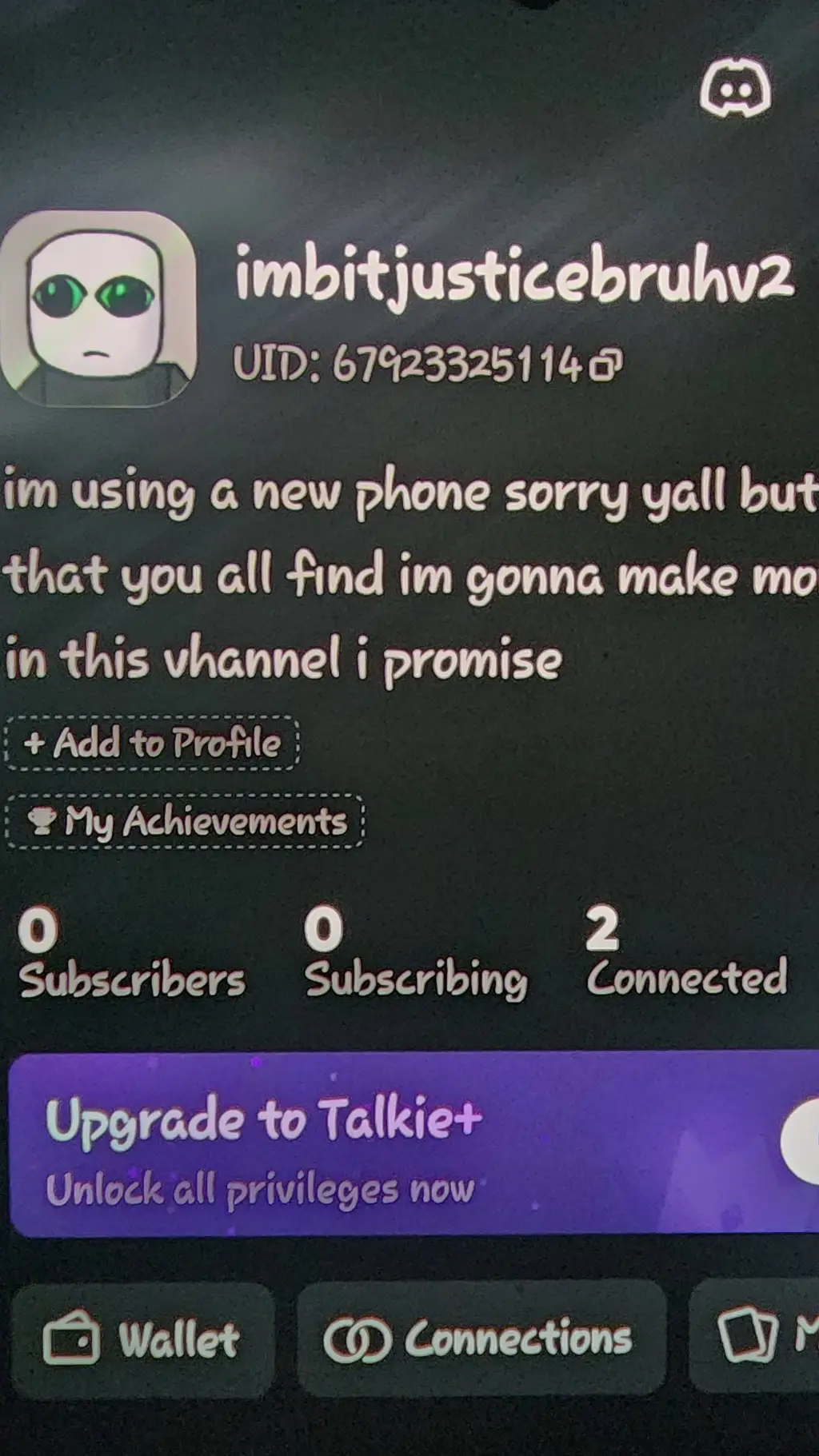 ai character: GO TO NEW ACCOUNT background