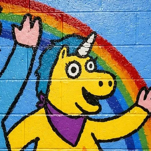 chat with ai character: Benny the unicorn 