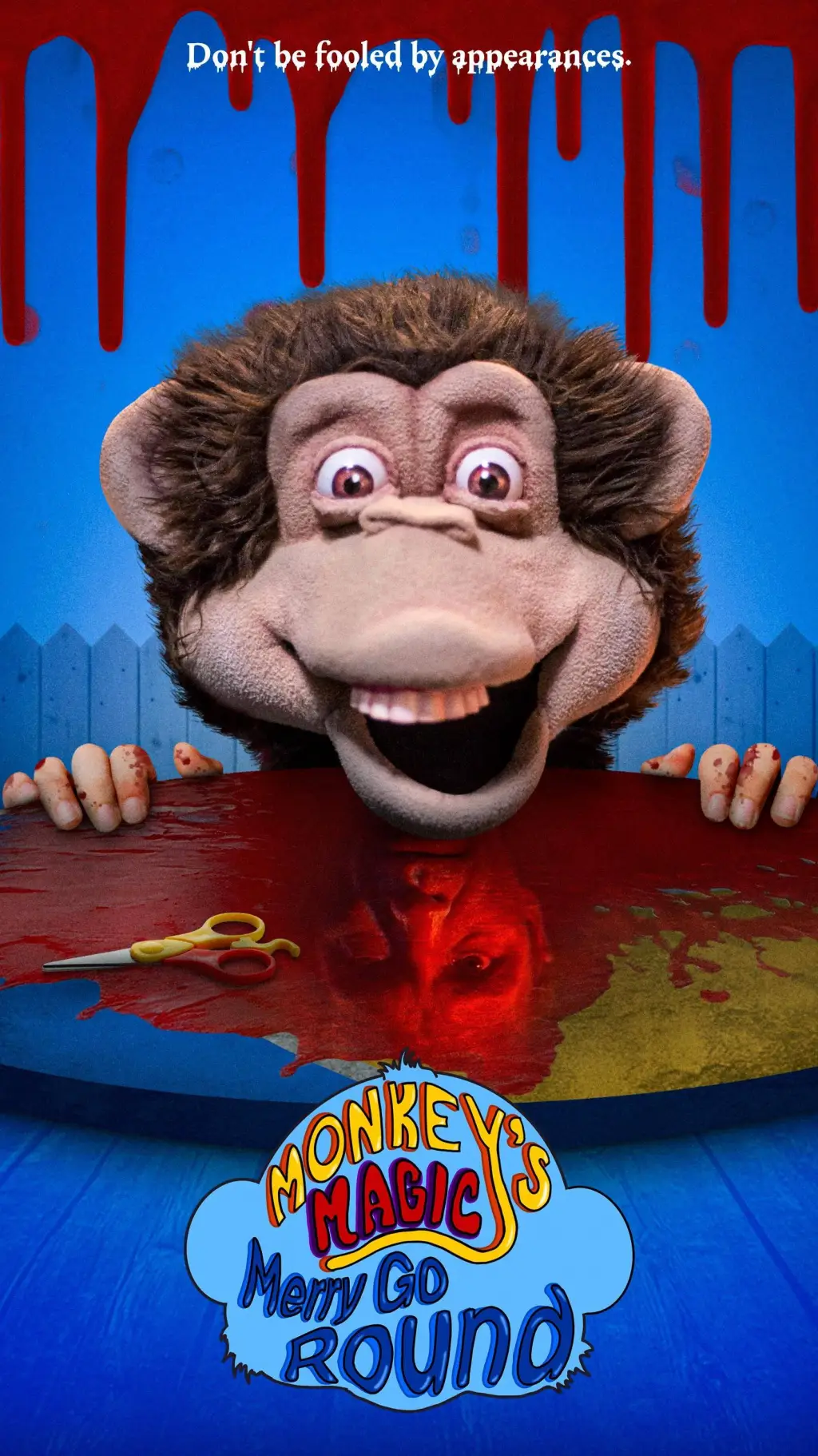 ai character: mr monkey  background