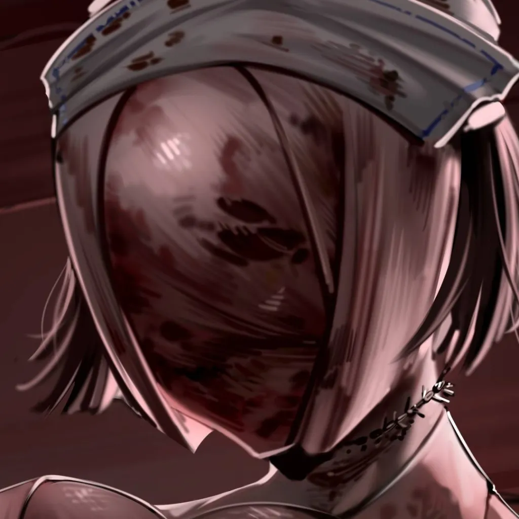 chat with ai character: bubble head nurse