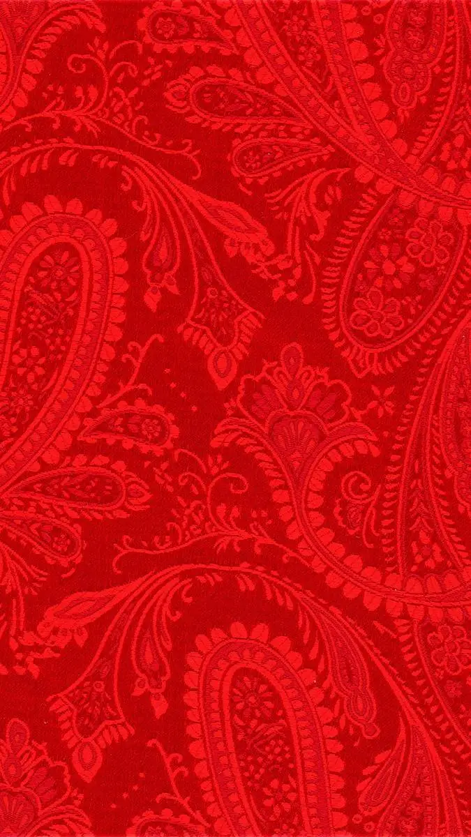 ai character: Paisley background