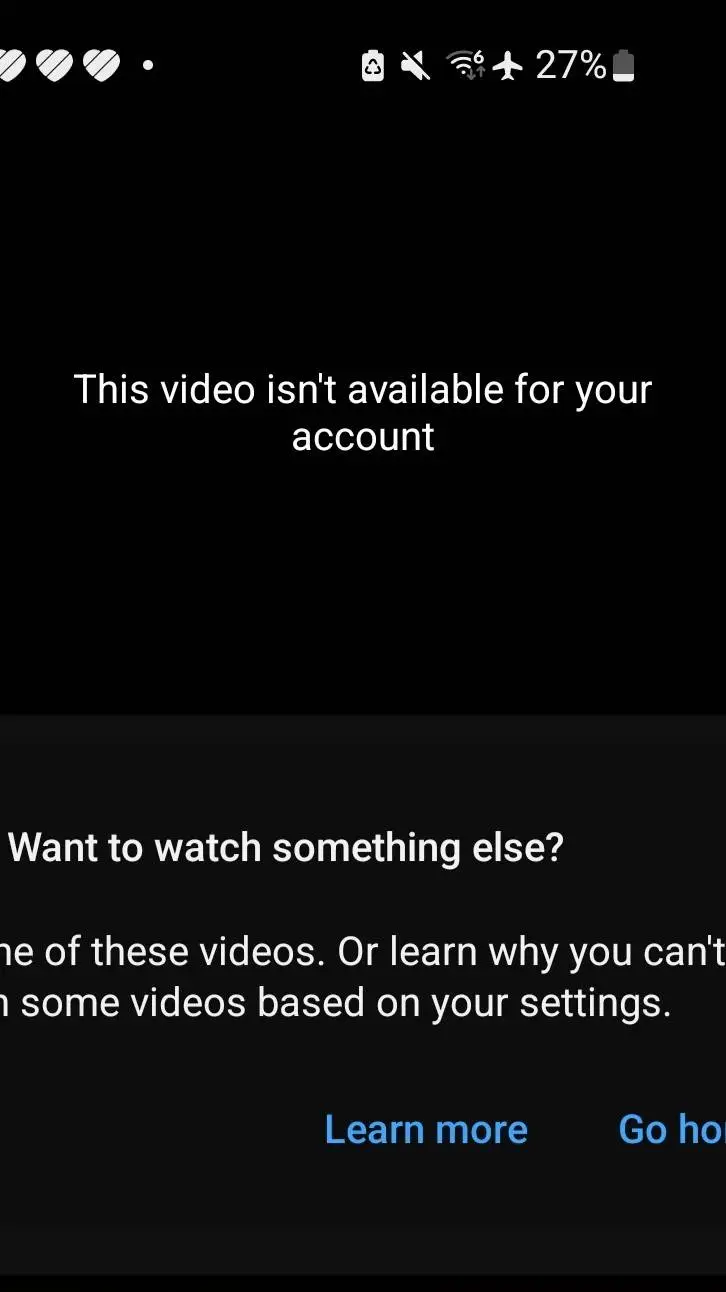 ai character: Video Unavailable background