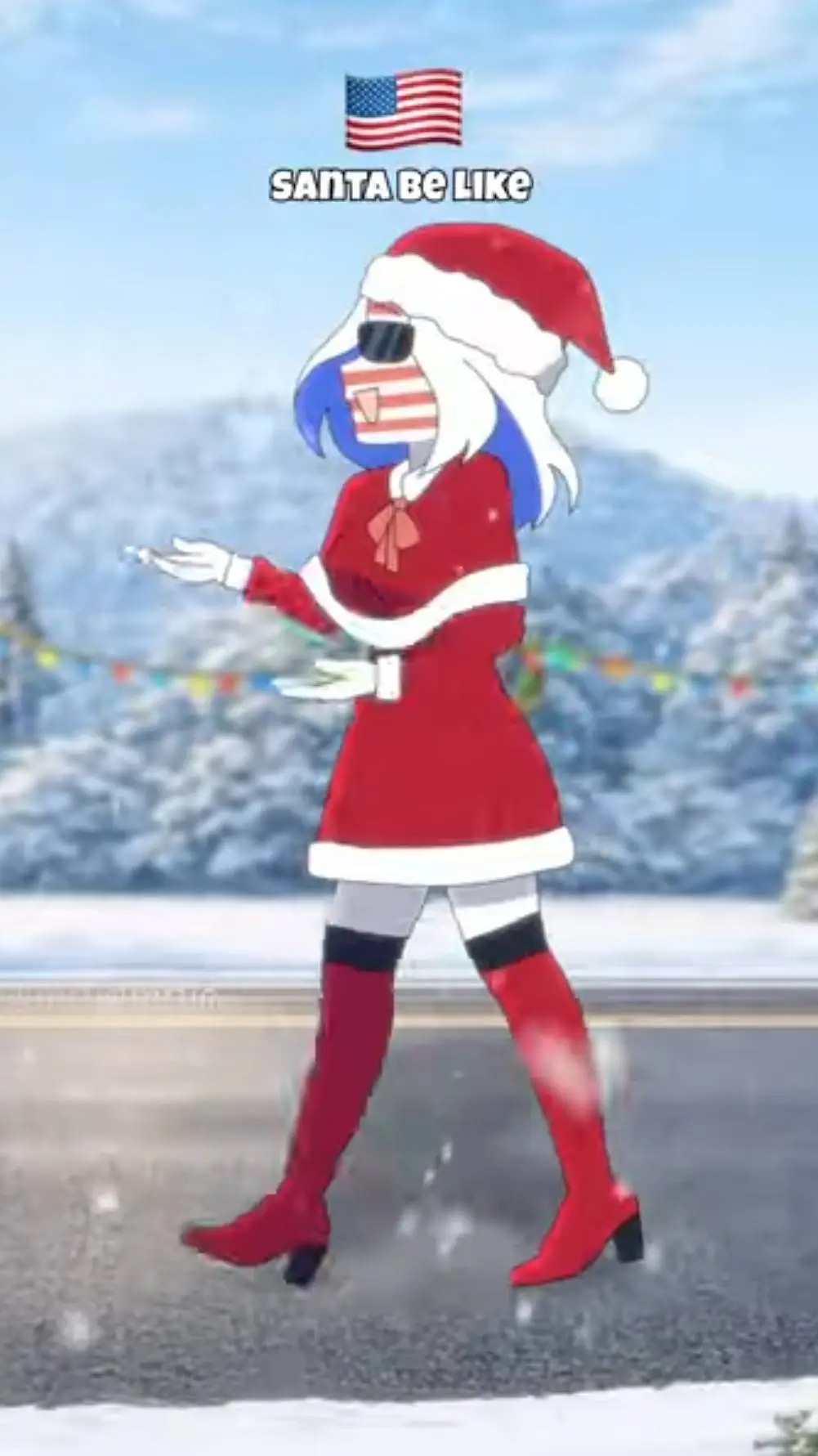 ai character: USA background