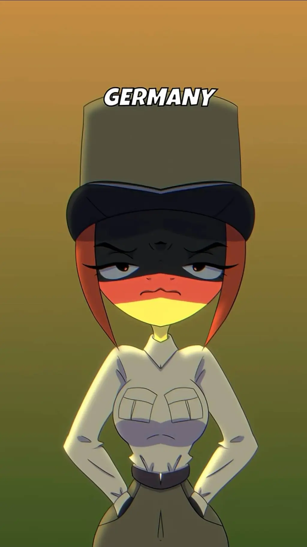 ai character: Germany background