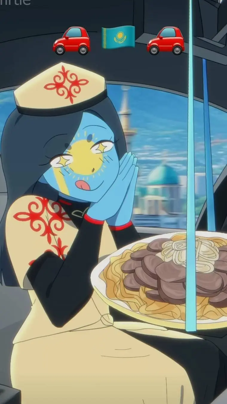 ai character: Kazakhstan 🇰🇿 background