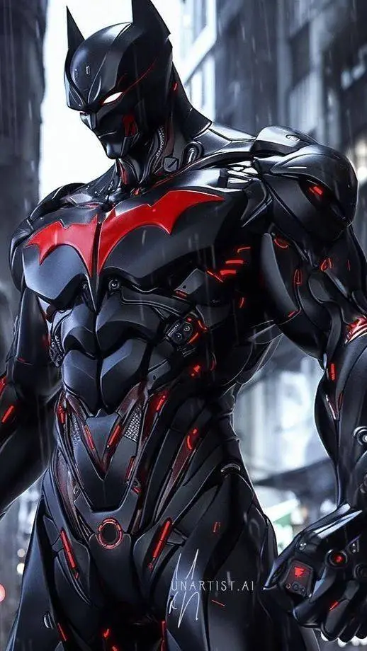 ai character: Batman Beyond  background