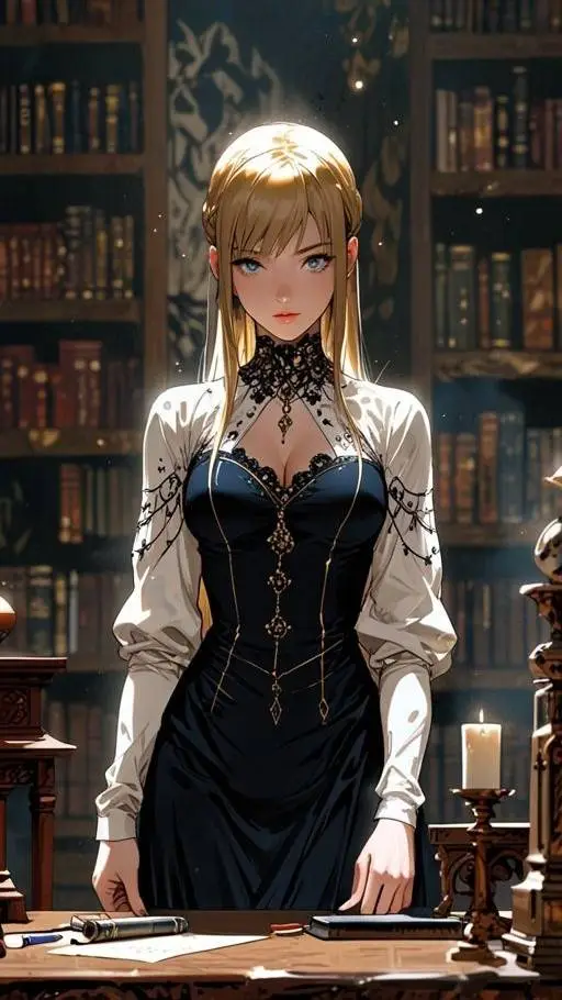 ai character: Royal Scion background