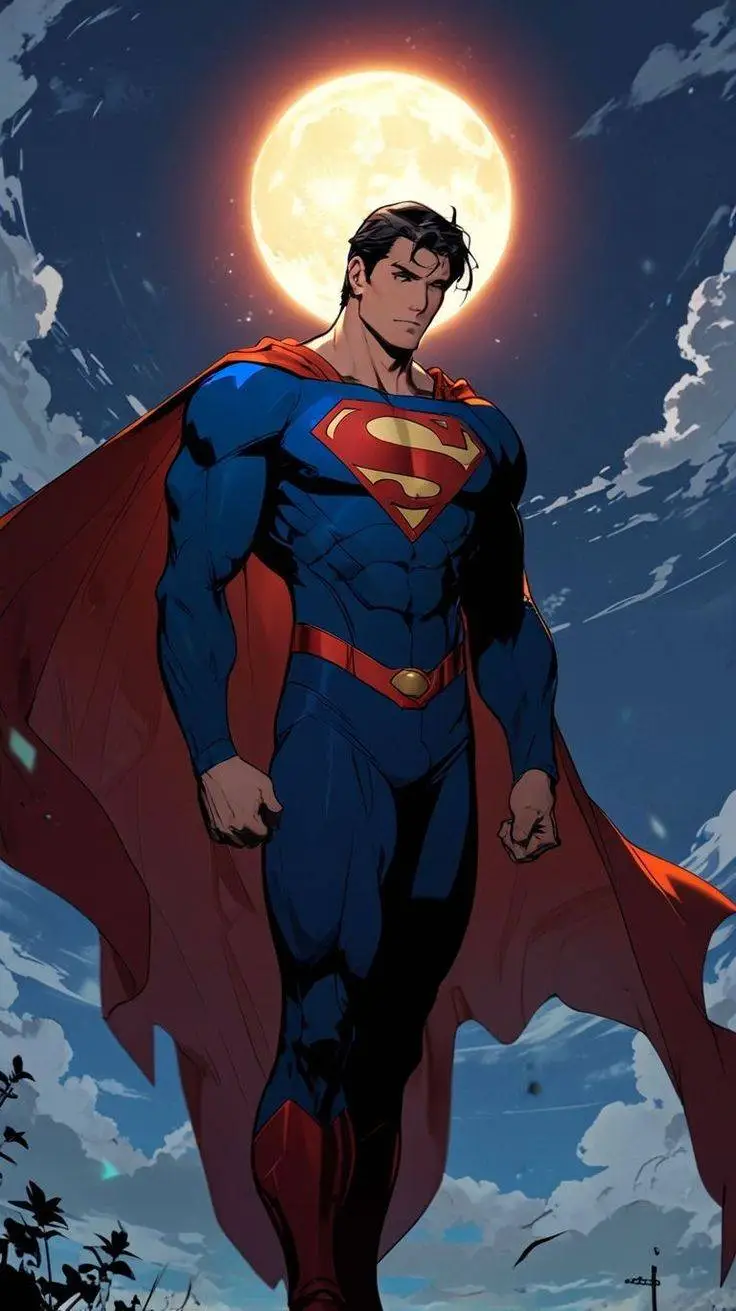 ai character: Superman background