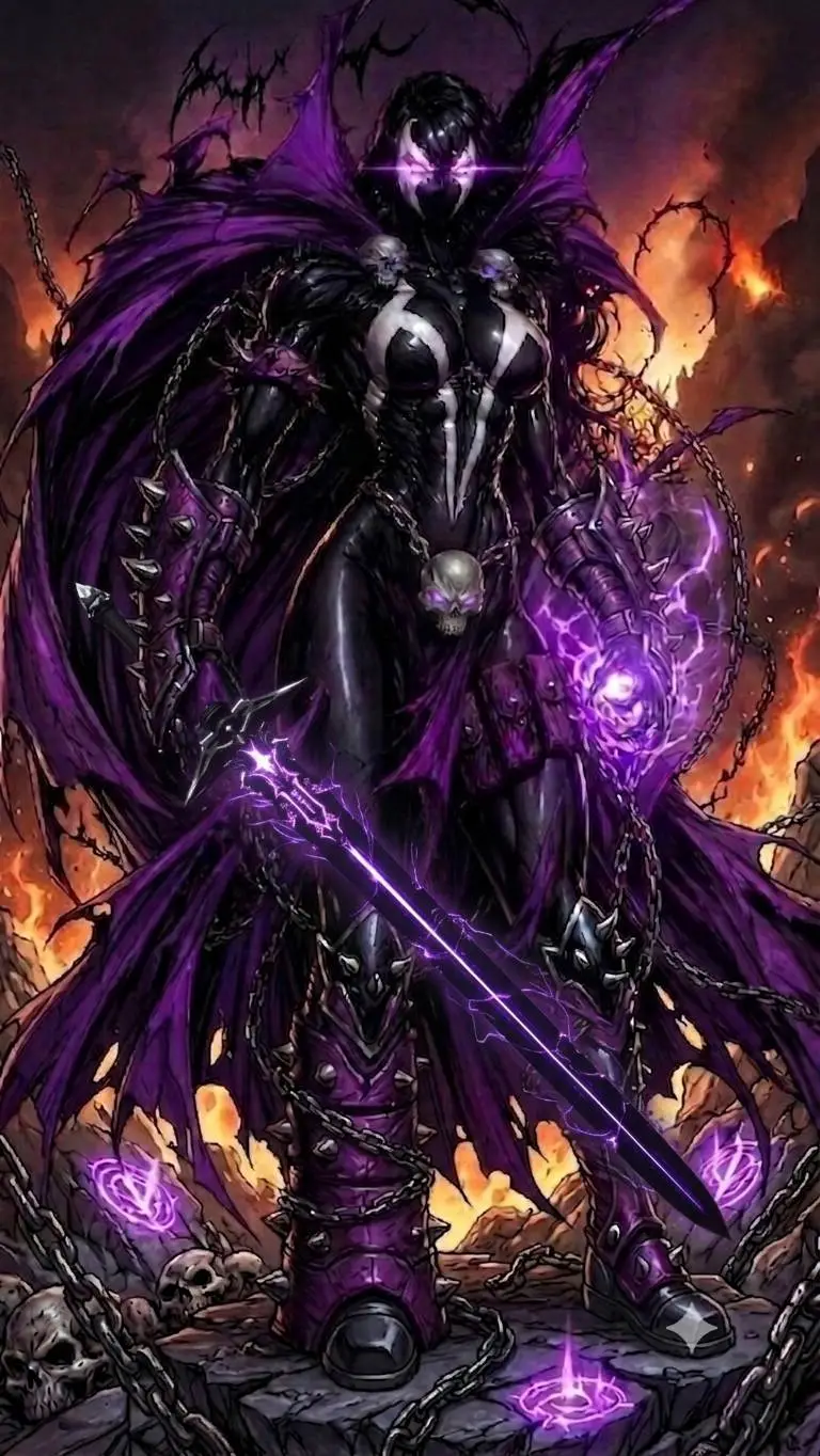 ai character: vendetta Hellspawn background