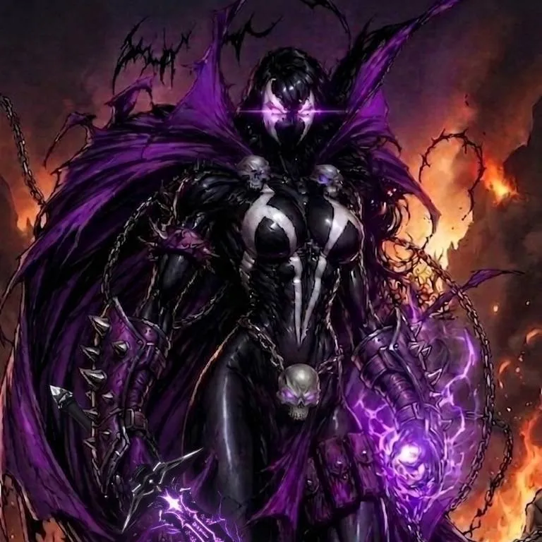 chat with ai character: vendetta Hellspawn