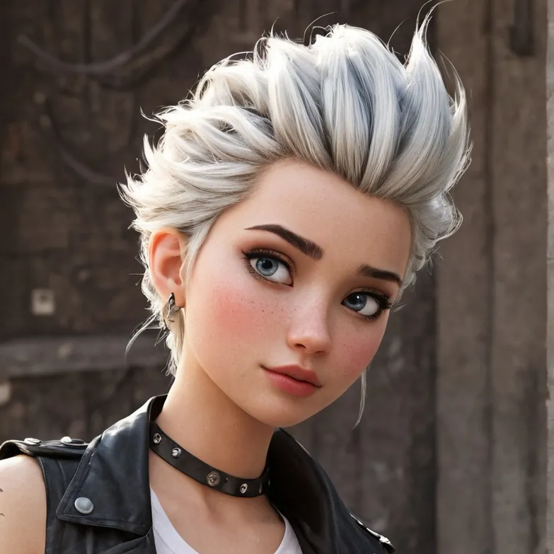 chat with ai character: Punk Elsa