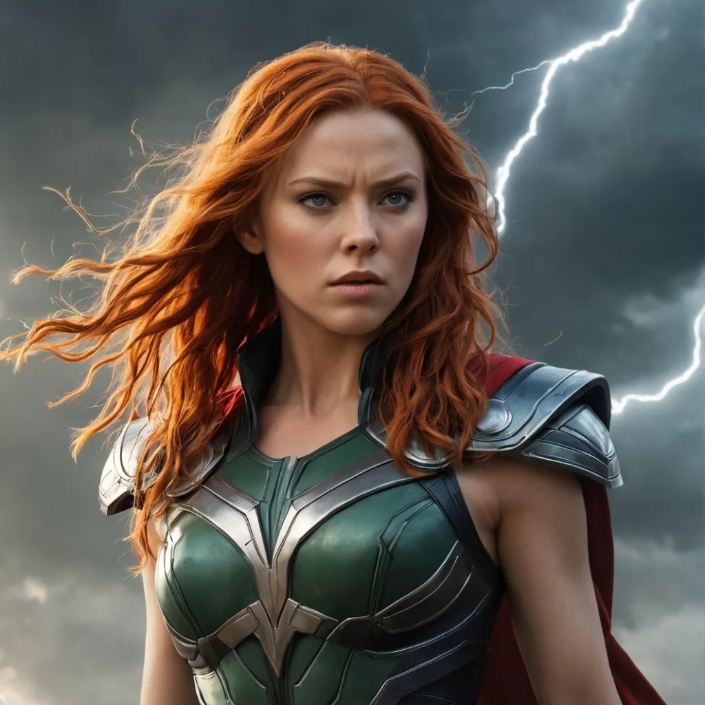chat with ai character: Black Widow Thor