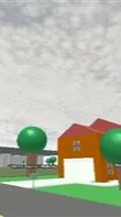 ai character: Robloxia city background