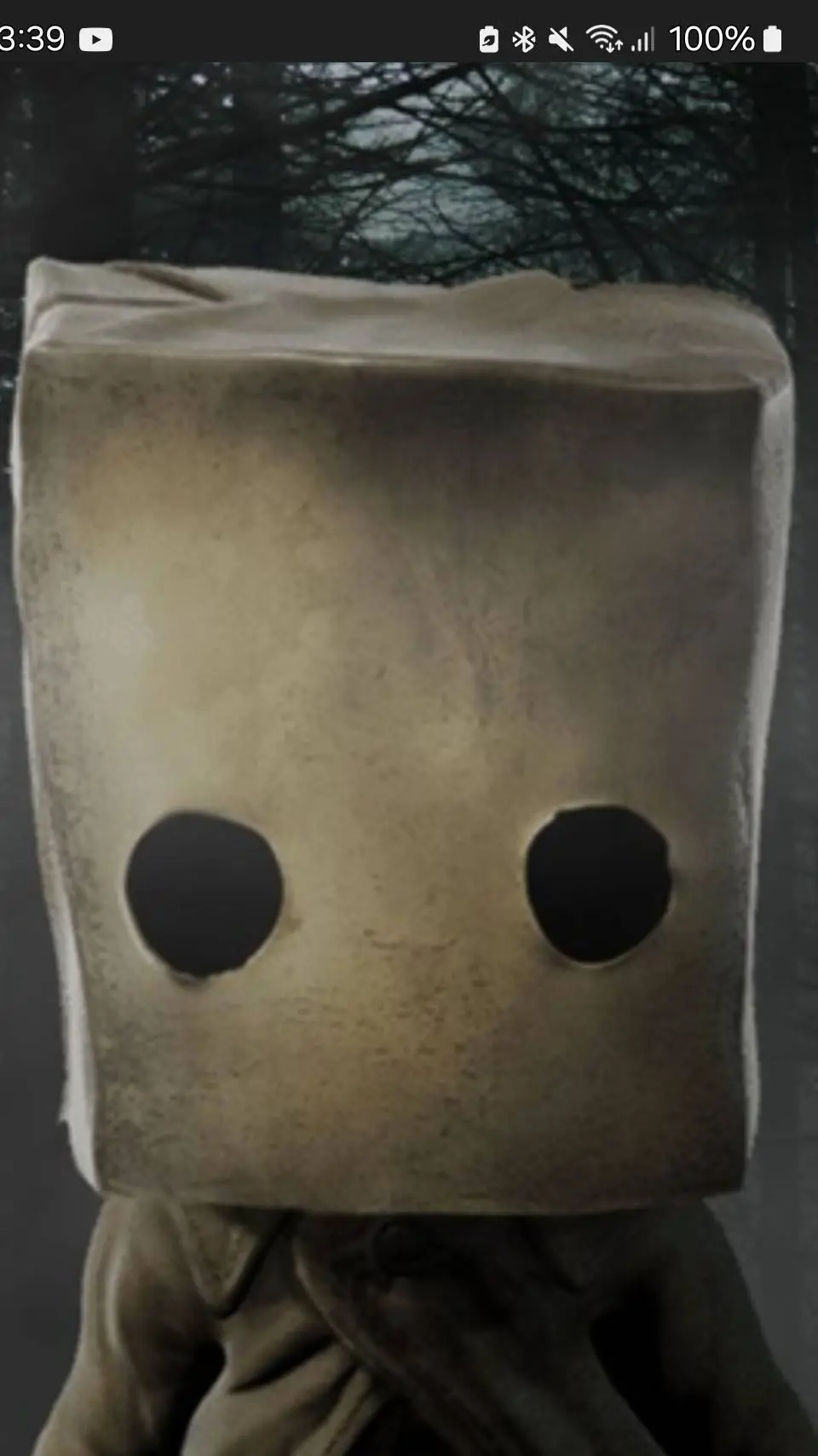 ai character: mono background