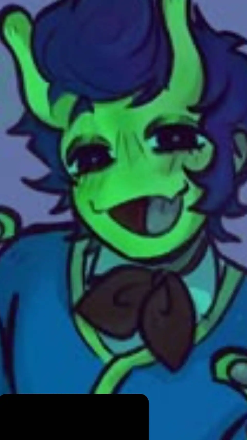 ai character: alien Prince Wally background