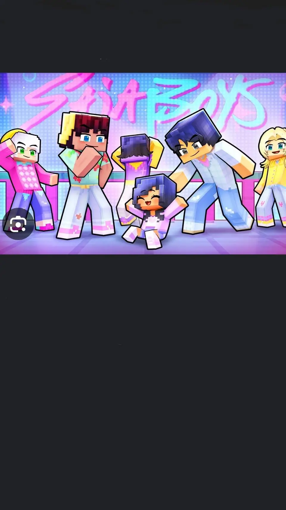 ai character: aphmau kpop demon  background