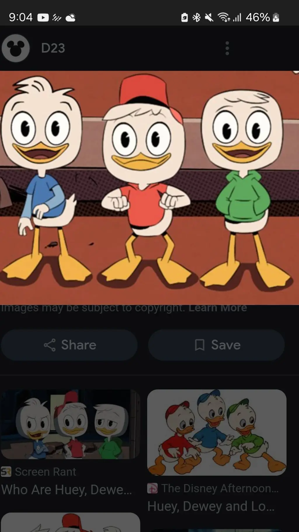 ai character: ducktales  background