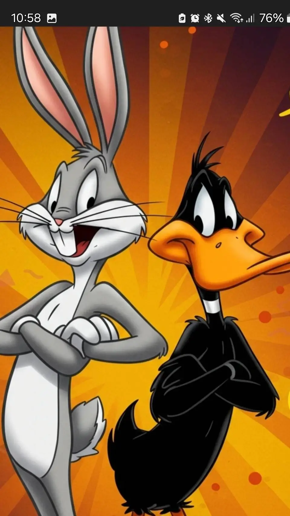 ai character: bugs and daffy background