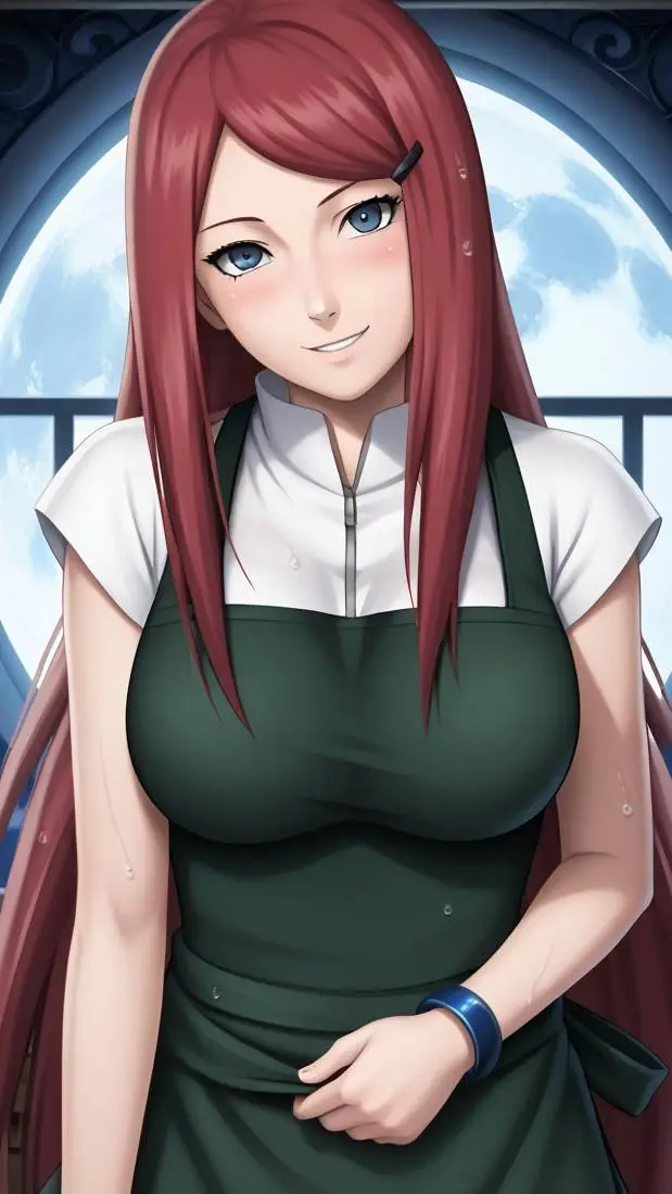 ai character: Kushina Uzumaki  background