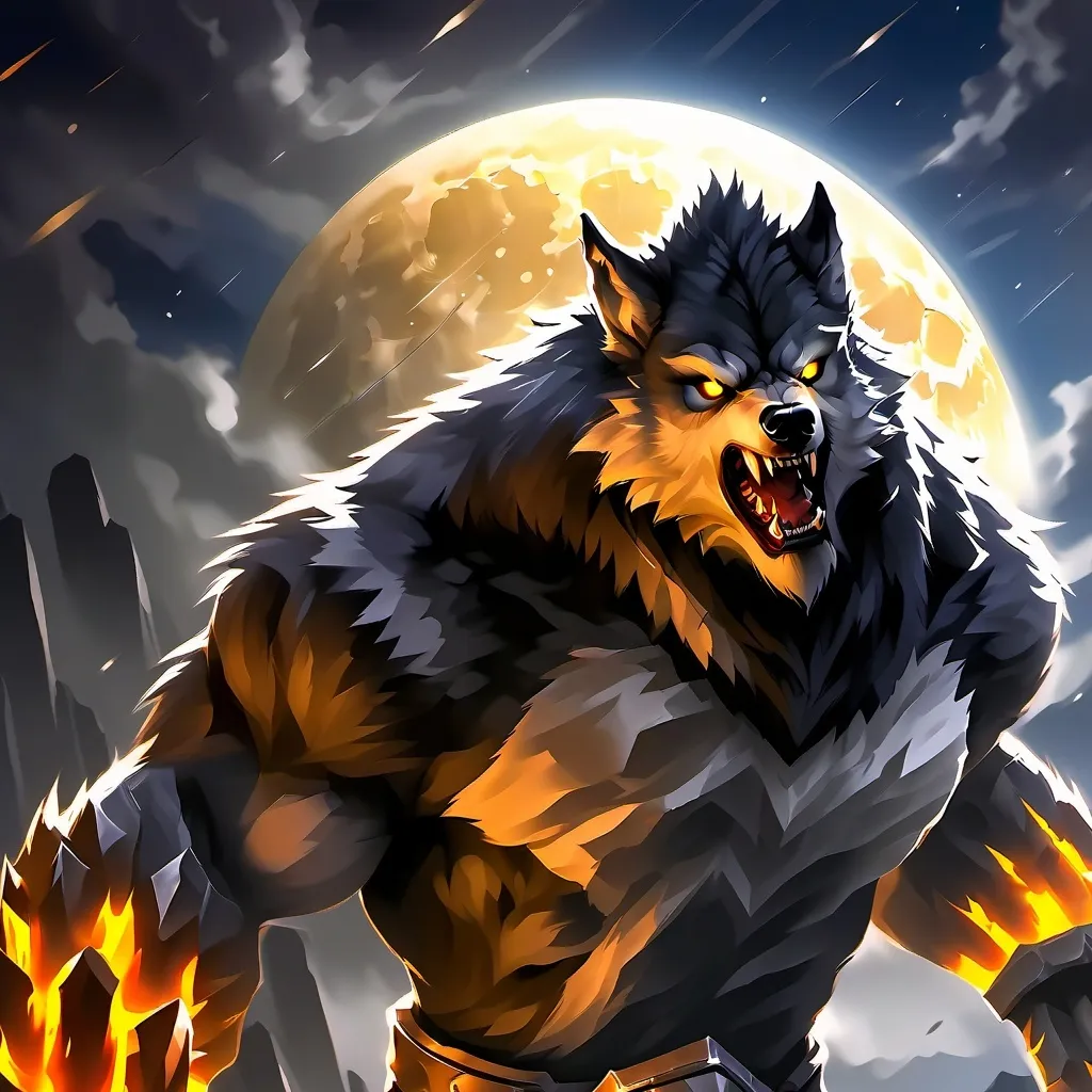 chat with ai character: werewolf curse