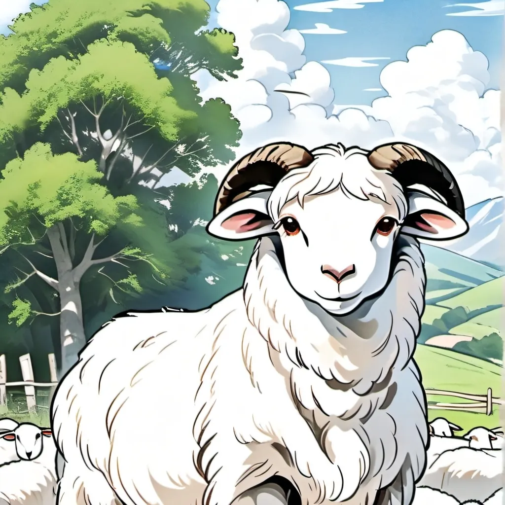 chat with ai character: sheep curse