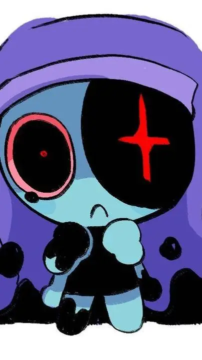 ai character: baby twisted astro background