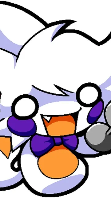 ai character: lolbit (Frickbears background