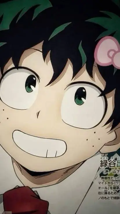ai character: Izuku Midoriya background