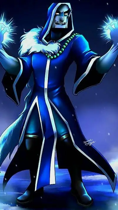 ai character: Serpentine background