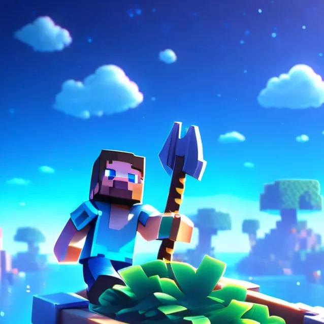 chat with ai character: Minecraft raft 