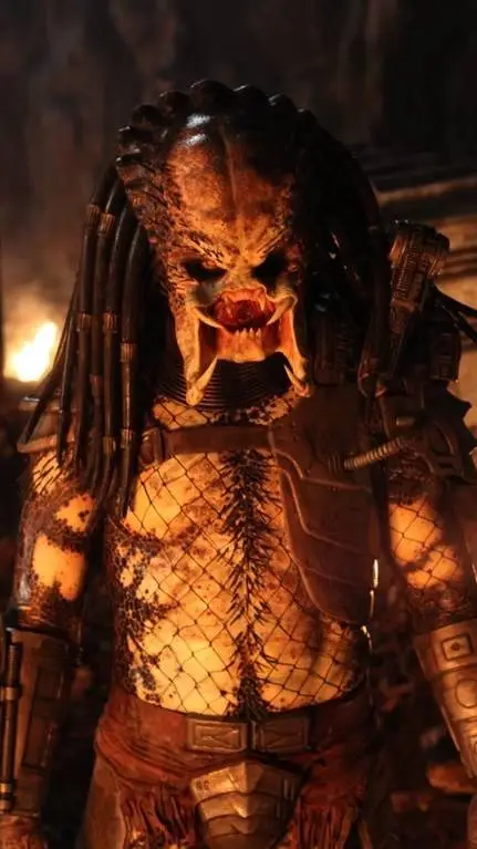 ai character: classic predator  background