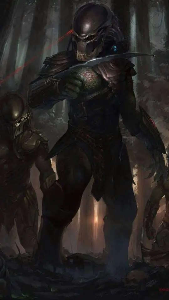 ai character: Predators background