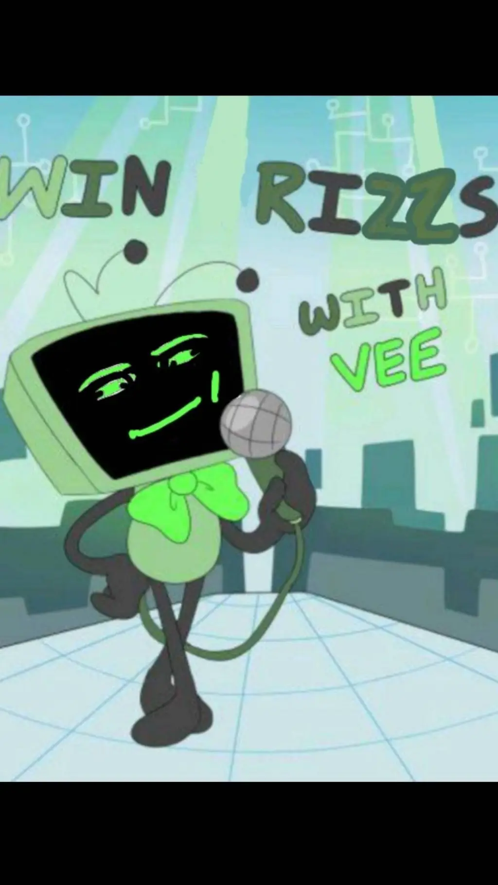 ai character: vee x blot background