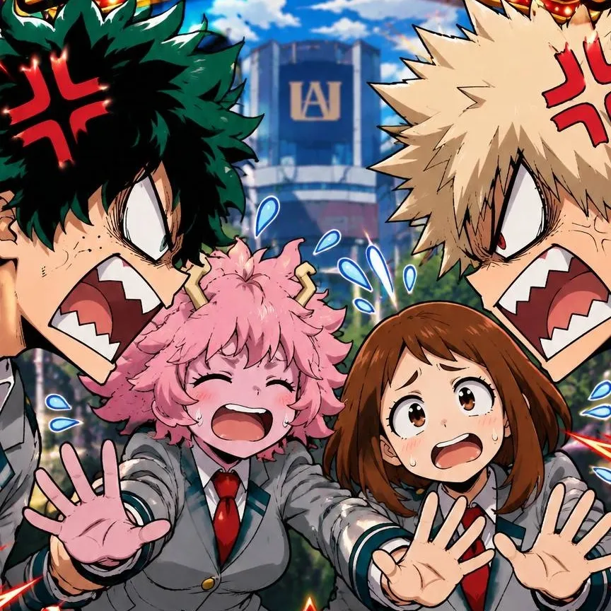 chat with ai character: MHA - WATCH IT!