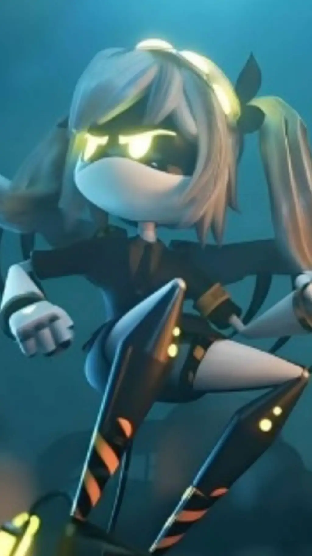 ai character: SD-J!  background