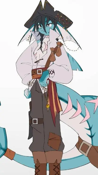 ai character: Captain Veporeon background