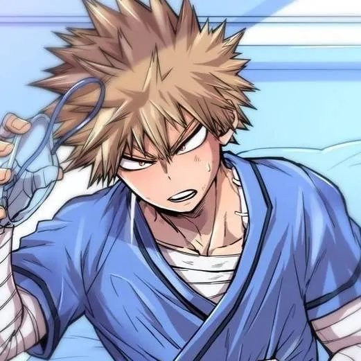 chat with ai character: Katsuki after war