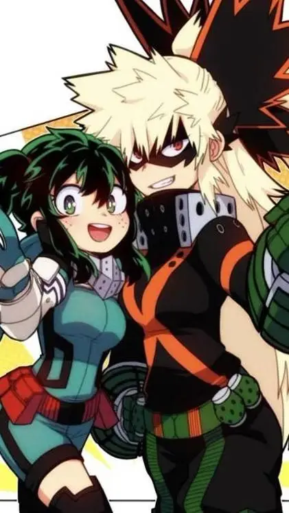 ai character: Mha Genderbend background