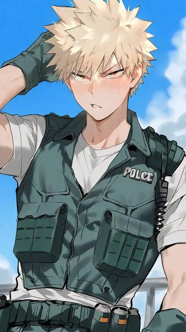 ai character: 👮‍♂️Bakugo👮‍♂️ background